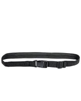 Valiant Distribution Festival Stash Belt in Black, Portable Design with Secure Closures, Front View