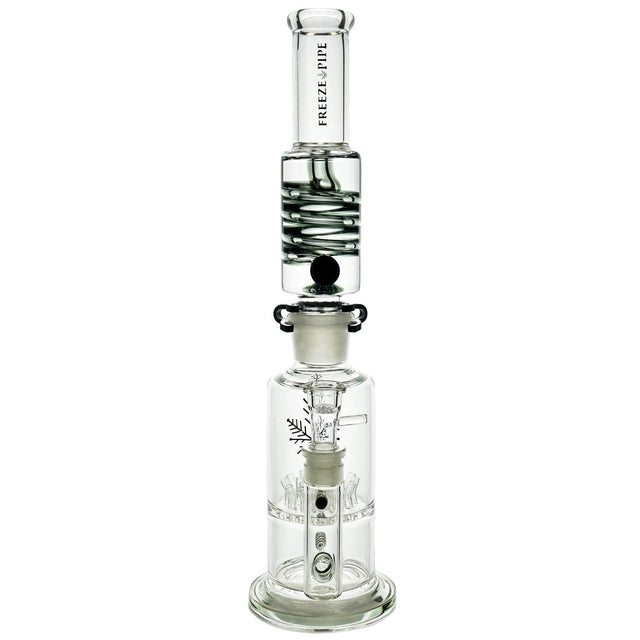 Freeze Pipe Bong front view with 90 degree joint angle and 18-19mm joint size for smooth hits