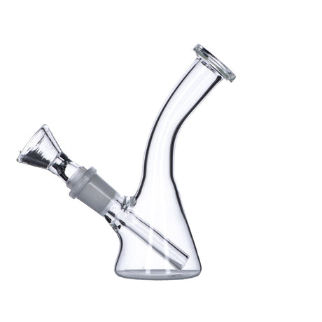 Frosty Hits Mini Bong with Bent Neck and 45 Degree Joint - 5" Beaker Water Pipe
