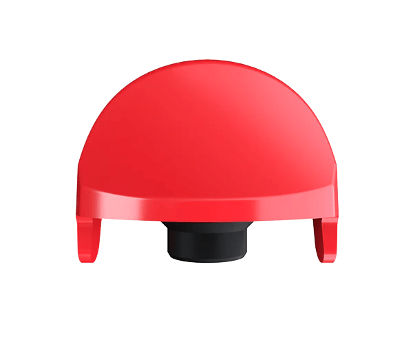 G Pen Dash Mouthpiece in striking red, front view on a pristine white background, easy to attach