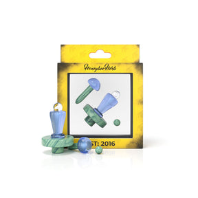 Honeybee Herb Opal Elite Terp Slurper Set with Marble Carb Cap and Dabber