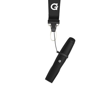 G Pen Gio Lanyard - Black with Secure Clip for Easy Access and Travel