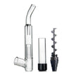 PILOT DIARY Mini Glass Blunt Twist Pipe with clear glass tube and spiral insert