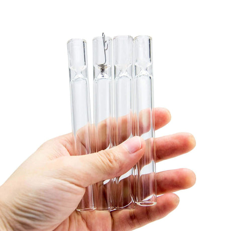 PILOT DIARY Glass One Hitter with Metal Screen, Handheld Size, Clear View