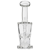 Glassic's "Eye of the Storm" 6.5" Turbine Oil Rig, Borosilicate Glass, Front View