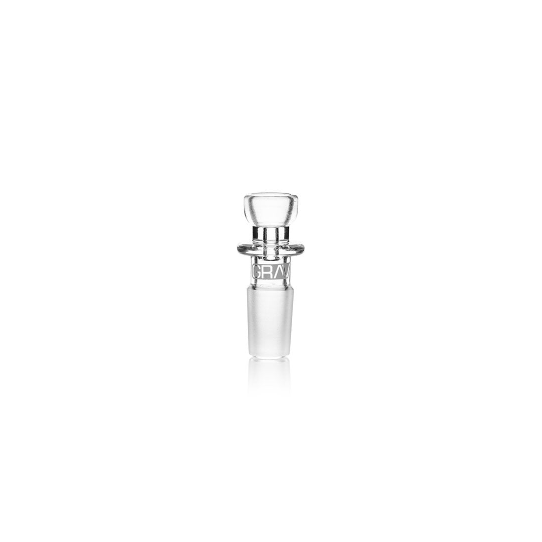 GRAV Clear Borosilicate Glass Bowl Bundle, 14mm Joint, Front View on White Background