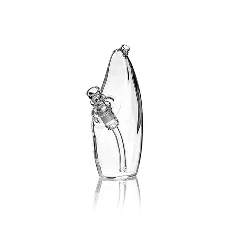 GRAV Collectors Bundle featuring clear borosilicate glass beaker bong, front view on white background