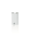 GRAV Gem-in-eye Vape Pen in White - Front View on Seamless Background