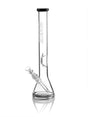 GRAV Large Beaker Base Water Pipe with Black Accents and Slit-Diffuser Percolator - Front View