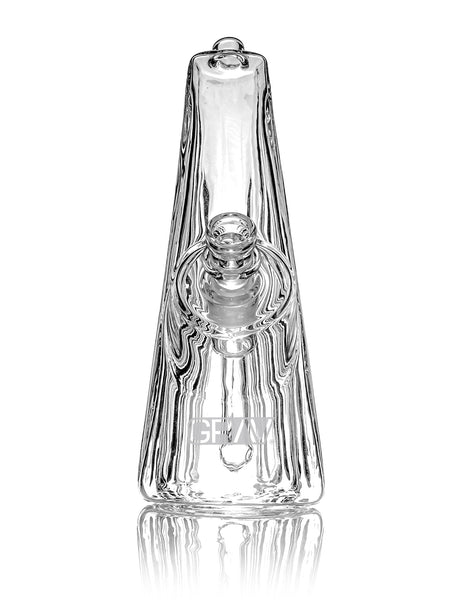 GRAV Wave Bubbler in Blue with Slit-Diffuser Percolator - Front View on White Background