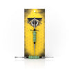 Honeybee Herb BLISS DAB TOOL in Green with stainless steel tips, front view on branded package