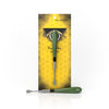 Honeybee Herb Classic Dab Tool in Green with Stainless Steel Tip on White Background