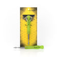 Honeybee Herb Glow in the Dark Dab Tool in Green with Packaging
