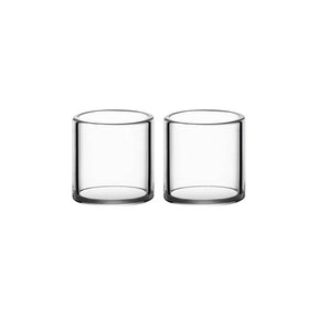 VLAB Halo Quartz Insert 2-Pack for Cold Start Dabbing, Front View on White Background