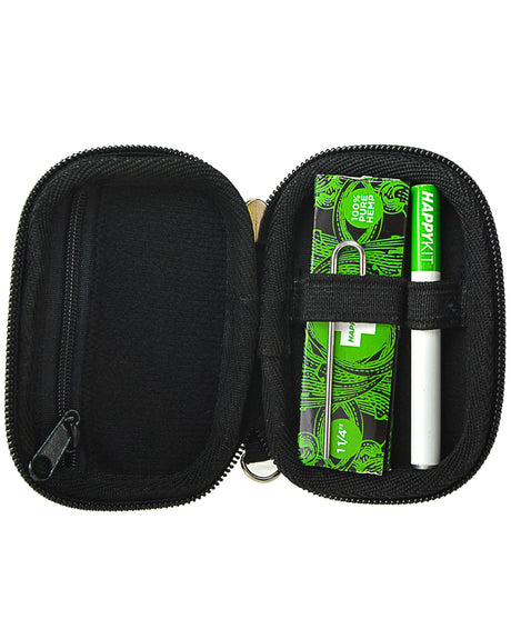 Happy Kit Mini - Compact Travel Case with Chillum, Spoon, and Poker - Top View