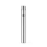 Helio Supply Dual Charge Vape Battery - Sleek Silver, Front View, Portable