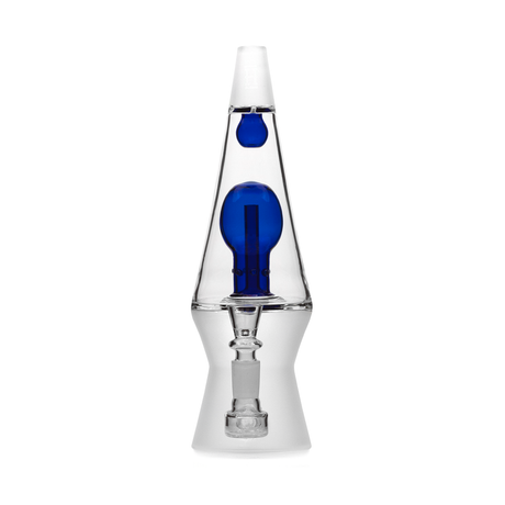 Hemper 70's XL Bong in green with a 14mm joint and a front view on a white background
