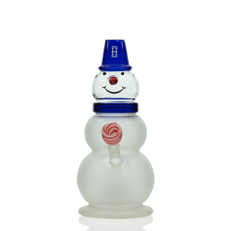 Hemper Snowman XL Bong with 45 Degree Joint and Deep Bowl - Front View