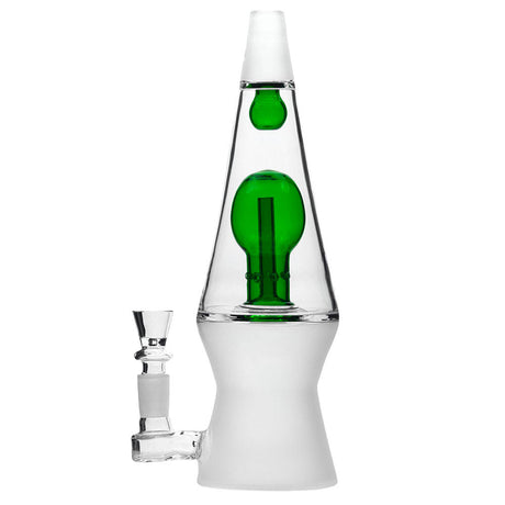 Hemper That 70's Water Pipe with Groovy Lava Lamp Design, Front View on White Background
