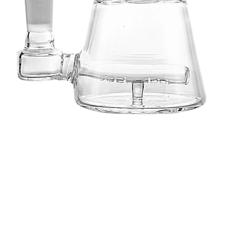 Hemper - UFO Vortex Bong with In-Line Percolator, 6" Quartz Glass, Side View