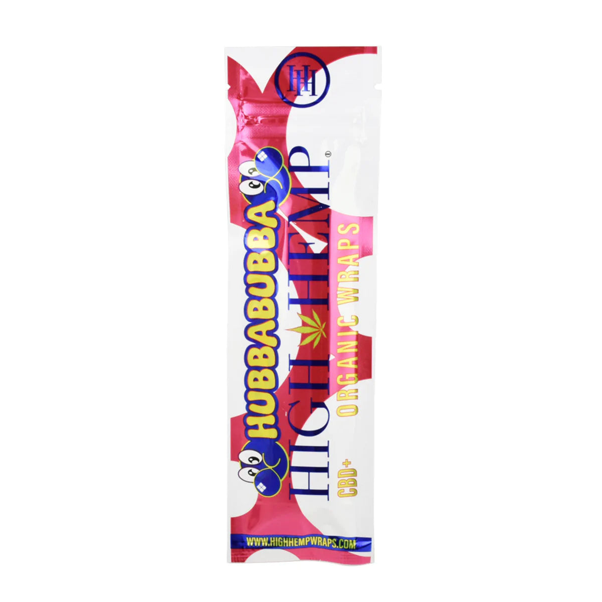 High Hemp Hubba Bubba Organic CBD Blunt Wraps 25 Pack Front View