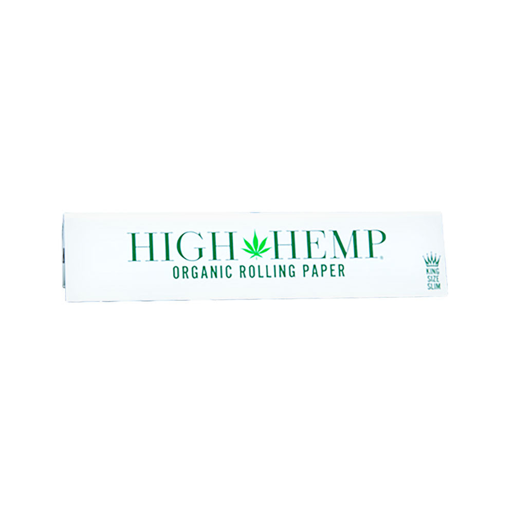 High Hemp Organic Rolling Papers | Kingsize Slim