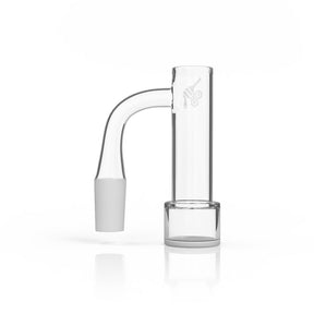 Honeybee Herb Honey Boiler Quartz Banger at 90° angle, clear, 14mm male joint, for dab rigs