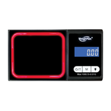 WeighMax LUX-1000 Digital Scale in Red, Front View, Precision Portable Multi-Mode