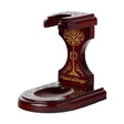 Shire Pipes Cherry Wood Lord of the Rings Engraved Pipe Stand with detailed etching