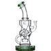 Beta Glass Labs Alpha 2.0 Dab Rig in Green Stardust with 10mm Female Joint, Front View