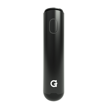 G Pen Micro+ Battery - Sleek Black Portable Vaporizer Battery - Front View