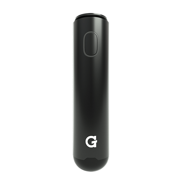 G Pen Micro+ Battery - Sleek Black Portable Vaporizer Battery - Front View