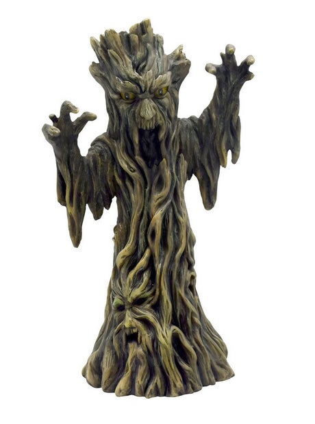 Polyresin Scary Tree Incense Burner, 11.5" Home Decor - Front View