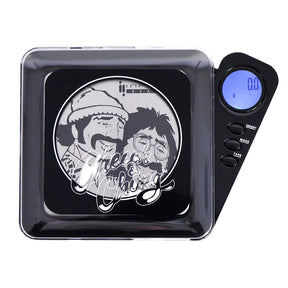 Infyniti Cheech & Chong Panther Digital Scale, 1000g x 0.1g, Top View on White Background