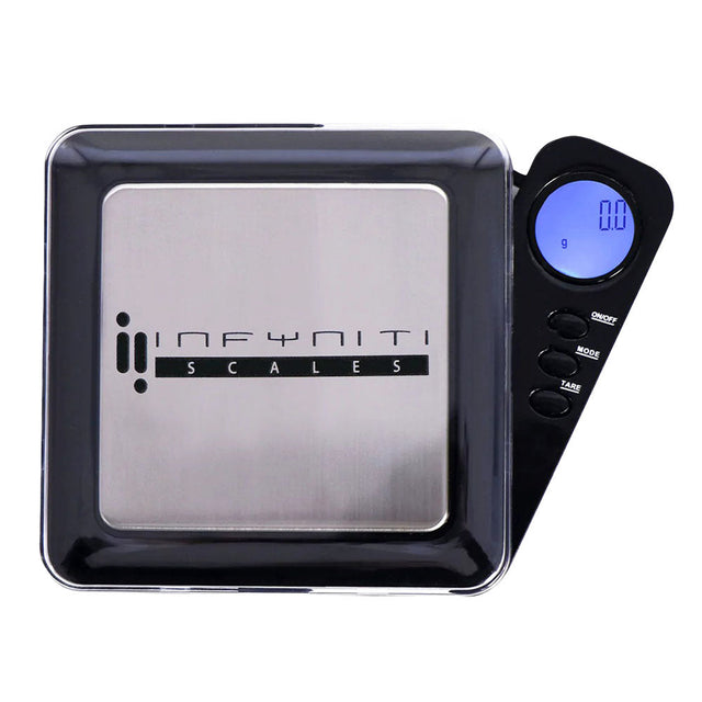 Infyniti Panther Digital Pocket Scale, 600g x 0.1g, with blue LCD display - Top View