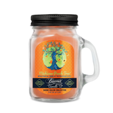 Beamer Candle Co. Mini 4oz Candle - Michigan Peach Tree Scent - Front View