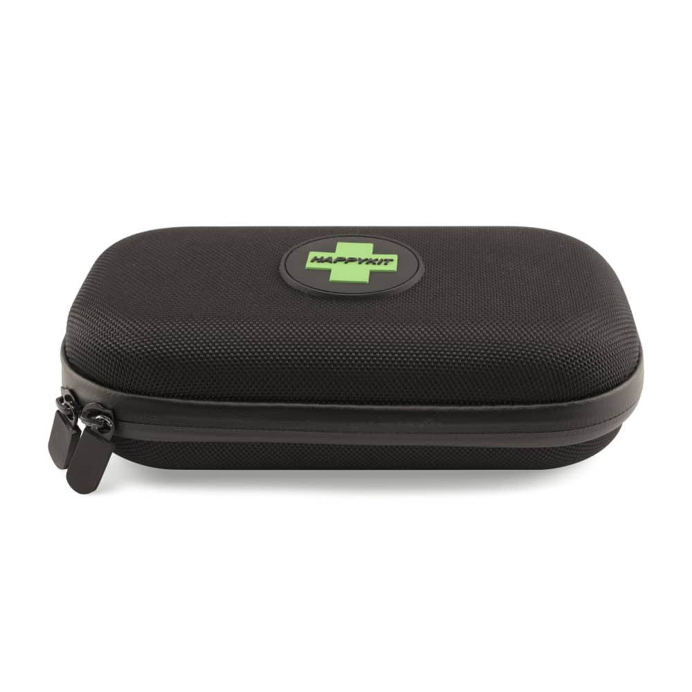 Happy Kit Very Happy DAB Kit - Portable Black Zippered Case Front View