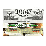 Juicy Jays 1 1/4 Coconut Flavor Rolling Papers 24 Pack Front View