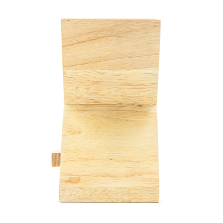 Apex Ancillary Wooden Dab Tool Set Stand Front View on White Background