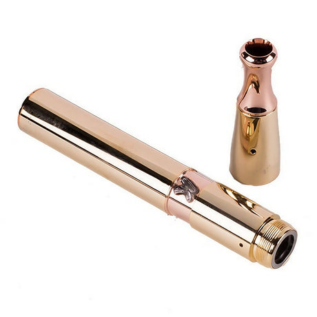 KandyPens Elite Vaporizer in Rose Gold, Ceramic Coil for Concentrates, Side View