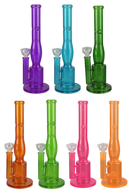 Assortment of Light Brite Waterpipes in various colors with matrix percolator and deep bowls