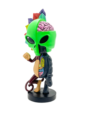 AFM Limited Edition 12" Skeletal Figure in vibrant colors, perfect for home decor and novelty gift.