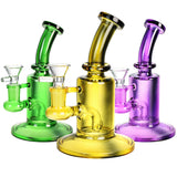 Lollipop Glass Bent Neck Mini Bong | Group