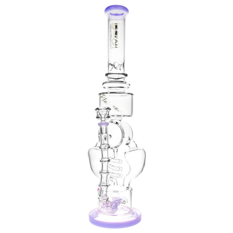 Lookah Glass Continuum Spiral Recycler Bong with Heavy Wall and 20" Height