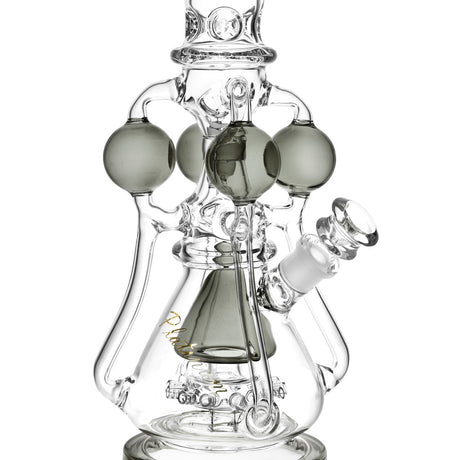 Lookah Glass Mad Laboratory Recycler Bong with 45 Degree Joint and Heavy Wall Design