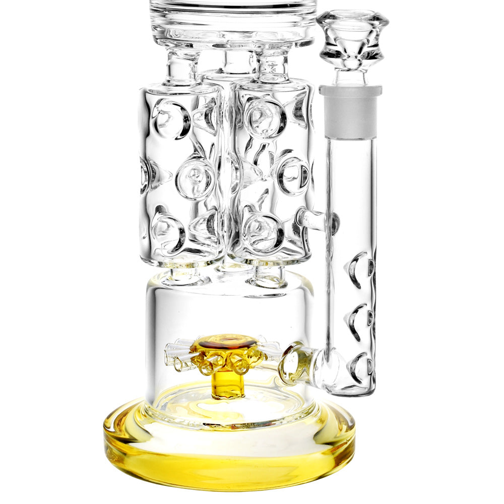 14 inches 8 arms percolator and inline diffused water bong – Flower Power  Packages