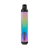 Cartisan Veil Pen in Rainbow - Front View - Sleek Portable Wax Vaporizer with USB Charging