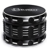 GAC 2.5" Black Ceramic Herb Grinder by Blue Bus Fine Tools with 4-Part Design