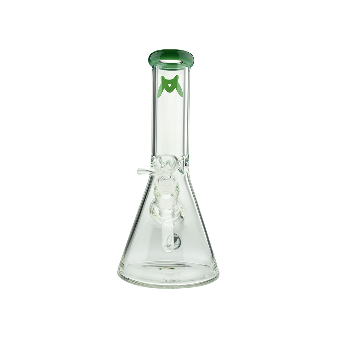 MAV Glass 10" X 44mm Color Top Beaker Bong