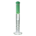 MAV Glass 17" Triple Honeycomb Straight Tube Bong in Seafoam - Front View